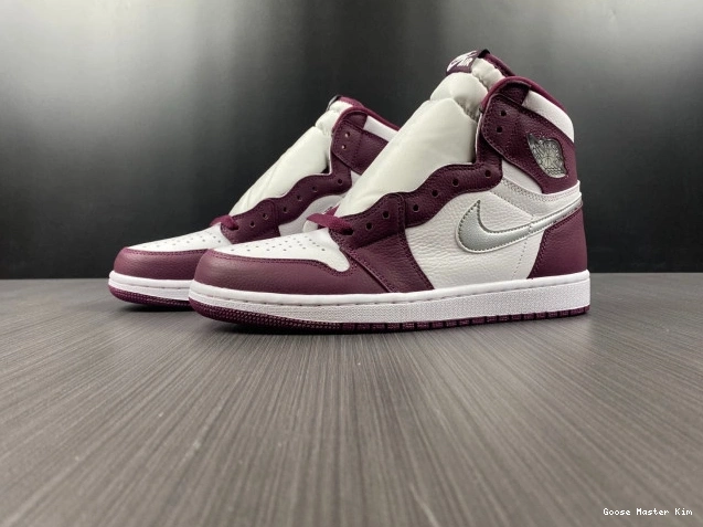 OG Jordan 1 High 555088-611 Bordeaux Air 0724